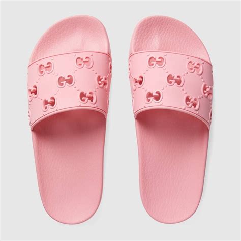 pink gucci slides cheap|gucci slides for women pink.